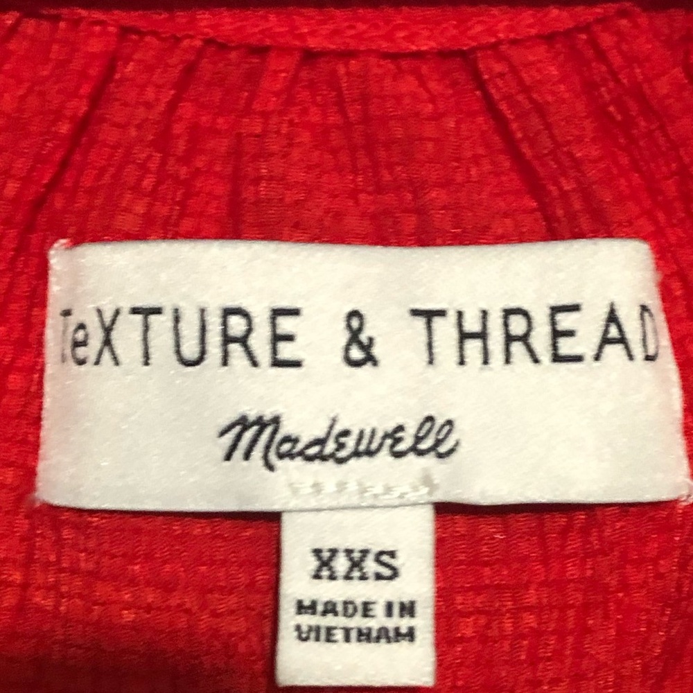 NWT Madewell Texture & Thread Top❤️ - Picture 4 of 11